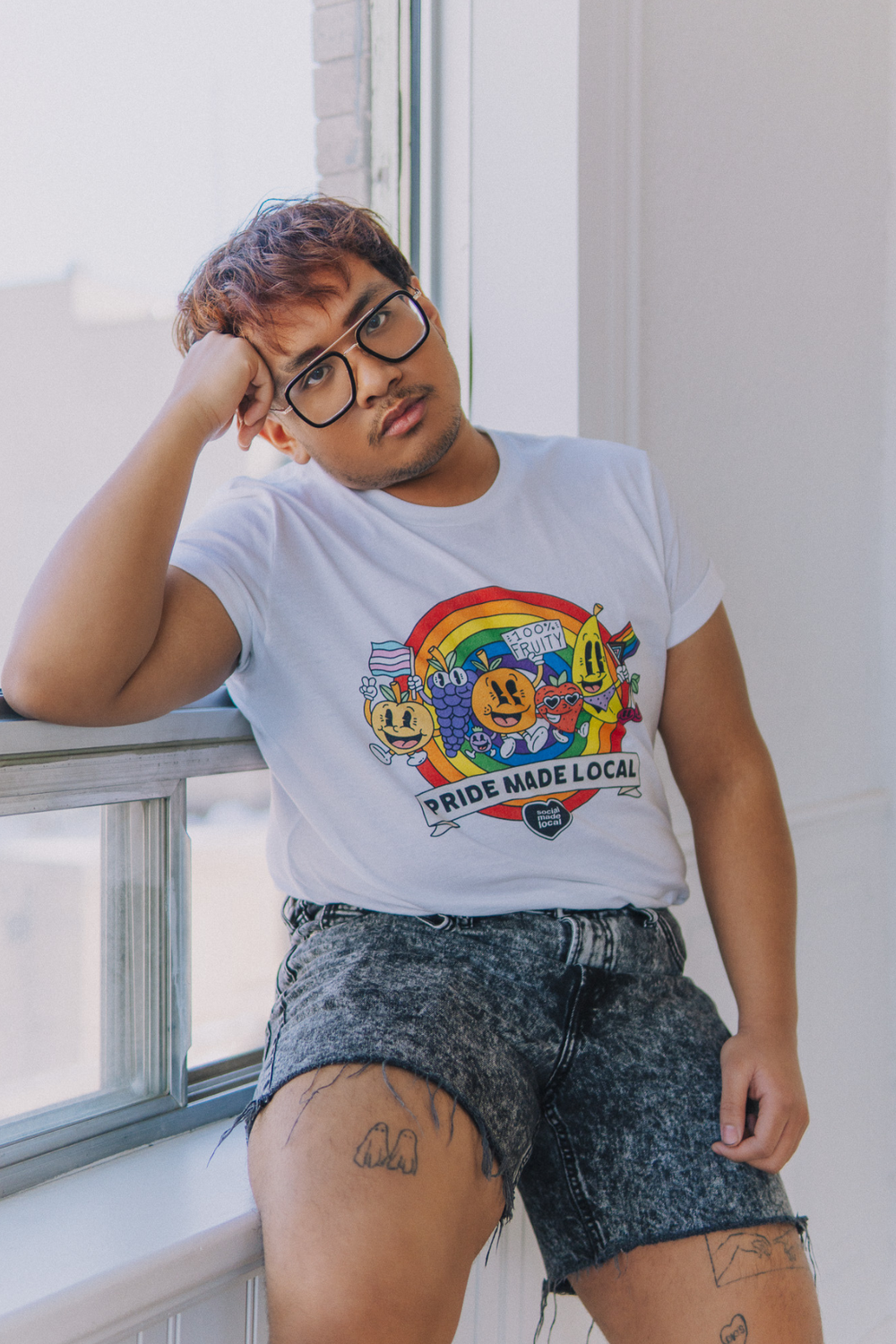 Pride Made Local Tee