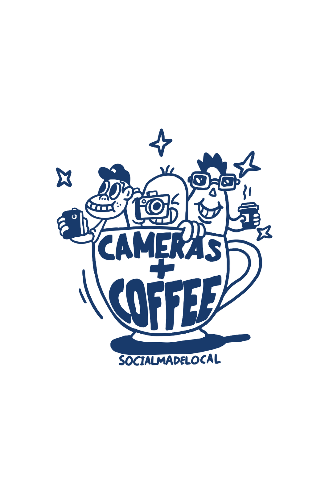 Cameras + Coffee Tee