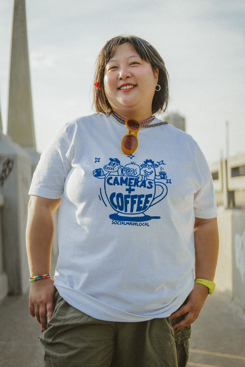 Cameras + Coffee Tee
