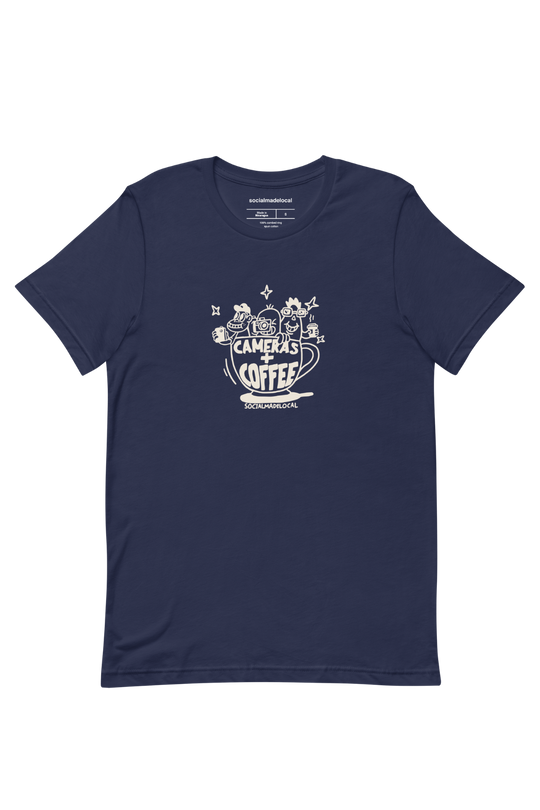 Cameras + Coffee Tee