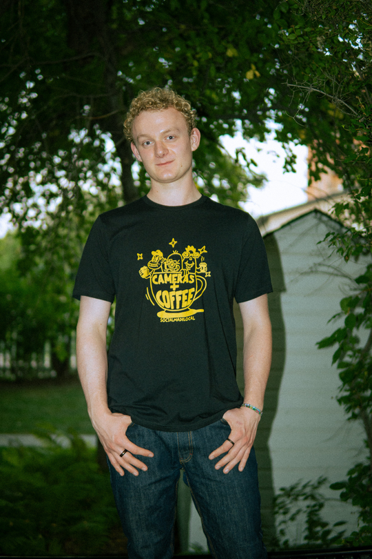 Cameras + Coffee Tee