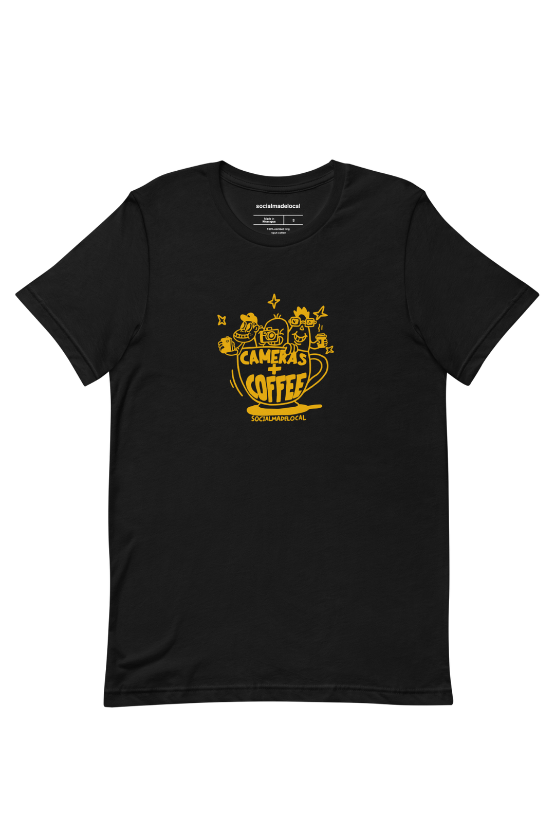 Cameras + Coffee Tee