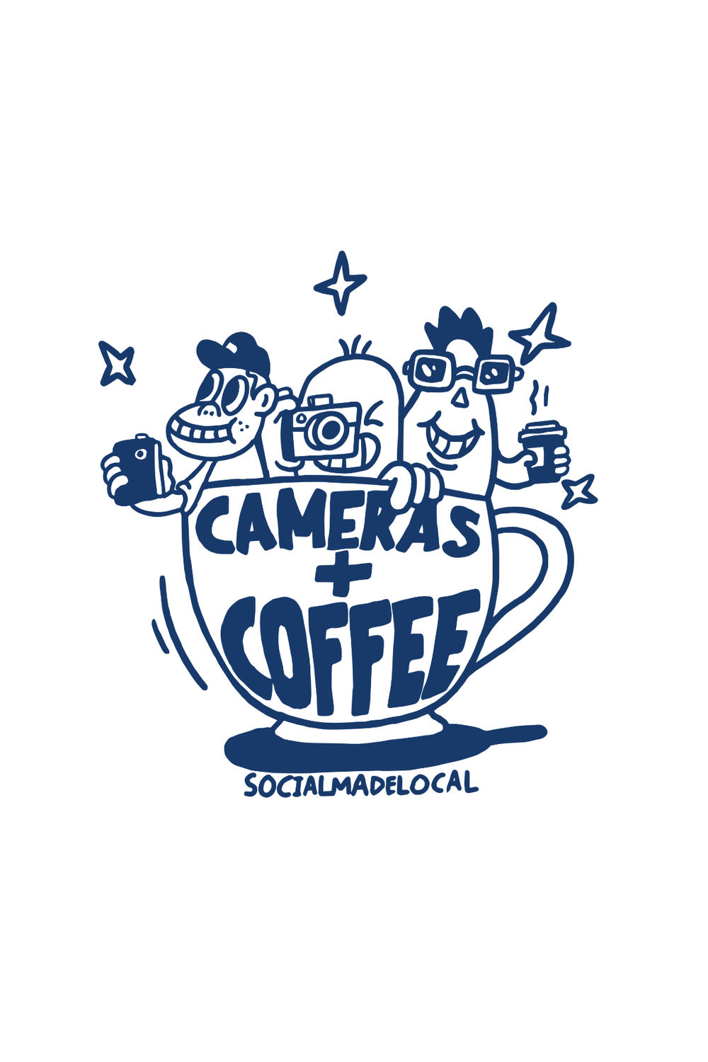 Cameras + Coffee Mug