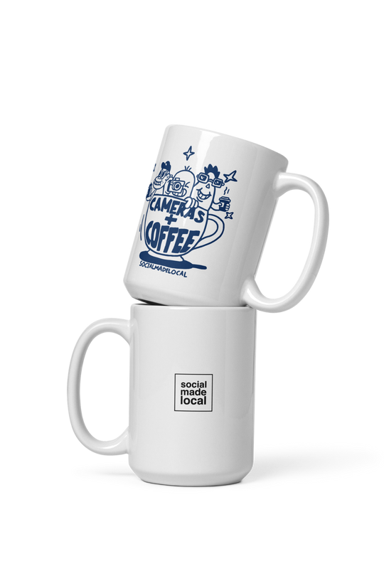 Cameras + Coffee Mug